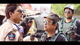 Download lagu Watch how Allu Arjun along with Brahmanandam beat up the minister - Best Action Scene mp3