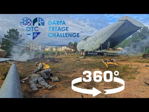 Experience the DARPA Triage Challenge in 360° - DTC Event 2