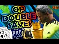 make HARD DOUBLE SAVES look easy | EA FC 24 FIFA Clubs | Comp GK Diving Tutorial | 3 Minute Tips #14