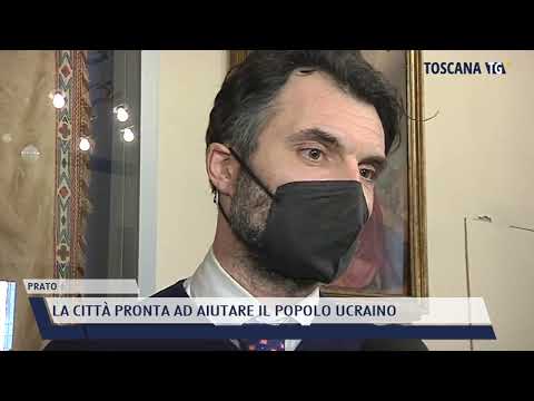 2022-02-28 PRATO - LA CITTÀ PRONTA AD AIUTARE IL POPOLO UCRAINO