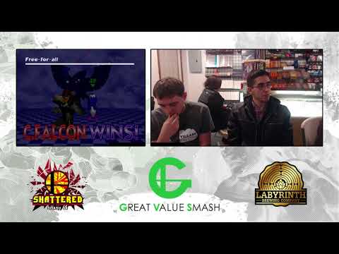 Smash 64: Fireblaster (Yoshi) V The Yid (Yoshi) - Shattered 87 Tourney