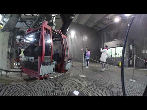 Pohorska vzpenjača - vkrcanje