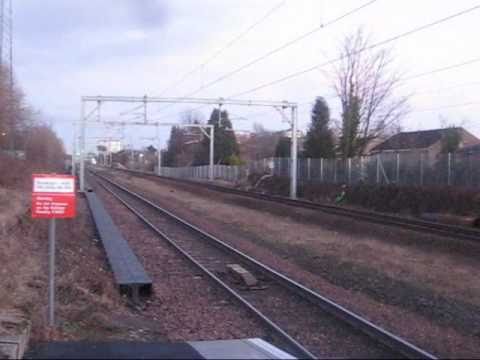 Class 70 70011 First Visit to Scotland 19/1/11