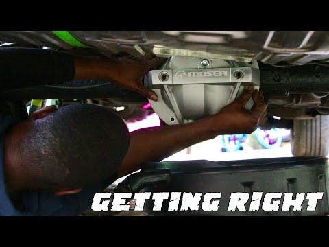 BIG RIM BOX CHEVY BUDGET BUILD EPISODE 25: MOSER DIFFERENTIAL COVER PROBLEMS!