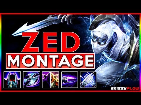 Zed Montage - 200 IQ Outplays ft. LL Stylish, Faker | Best Zed Plays Season 8 2018