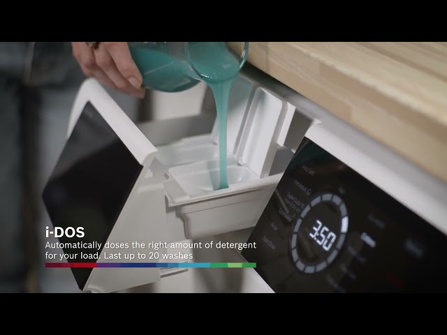 Bosch Series 8 i-Dos 10.5kg Wash 6kg Dry 1400rpm Washer Dryer - White