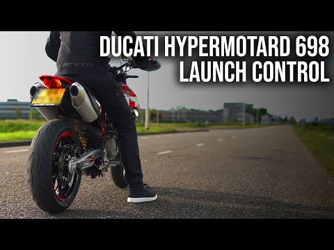 Ducati Hypermotard 698 Launch Control | 0-100 timer