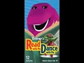 Barney S Read With Me And Dance With Me 2003 SCREENER VHS