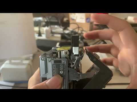 Sony DCR-IP5E Loading a MicroMV Cassete POV