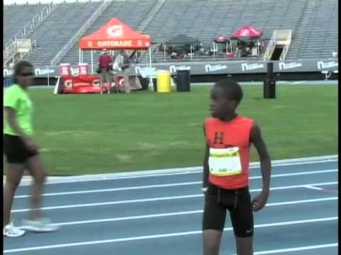 Boys 100m Elementary Prelim Heat 2 - New Balance Outdoor Nationals 2011