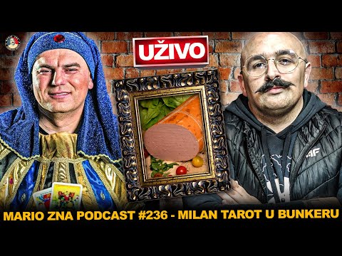 Milan Tarot - Magični parizer | Mario Zna 236 | Uživo