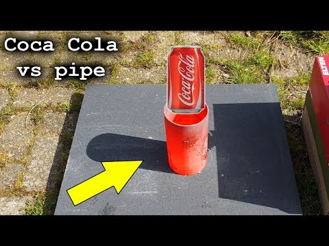 EXPERIMENT: COCA COLA IN 2000 DEGREE PIPE