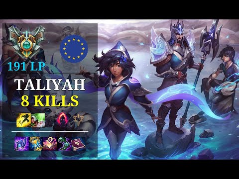 Taliyah Bot vs Twitch - 8 kills - Nomanz EUW Master (191 LP) Patch 11.2