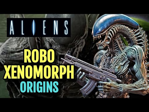 Robo Xenomorph Origins - A Terrifying Synthetic Man-Made Xenomorph Created For Stealing Royal Jelly!