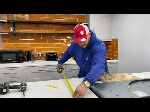 How To Install An Induction Hob Into Worktop