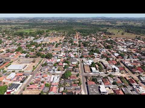 Presidente Médici RO em 4K, capturada por drone DJI Air 3s. Voo mostrando a beleza da nossa cidade.