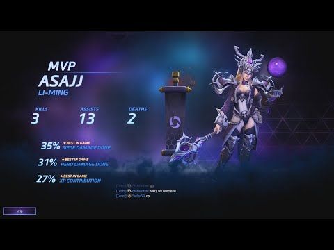 HOTS Li-Ming Ranked