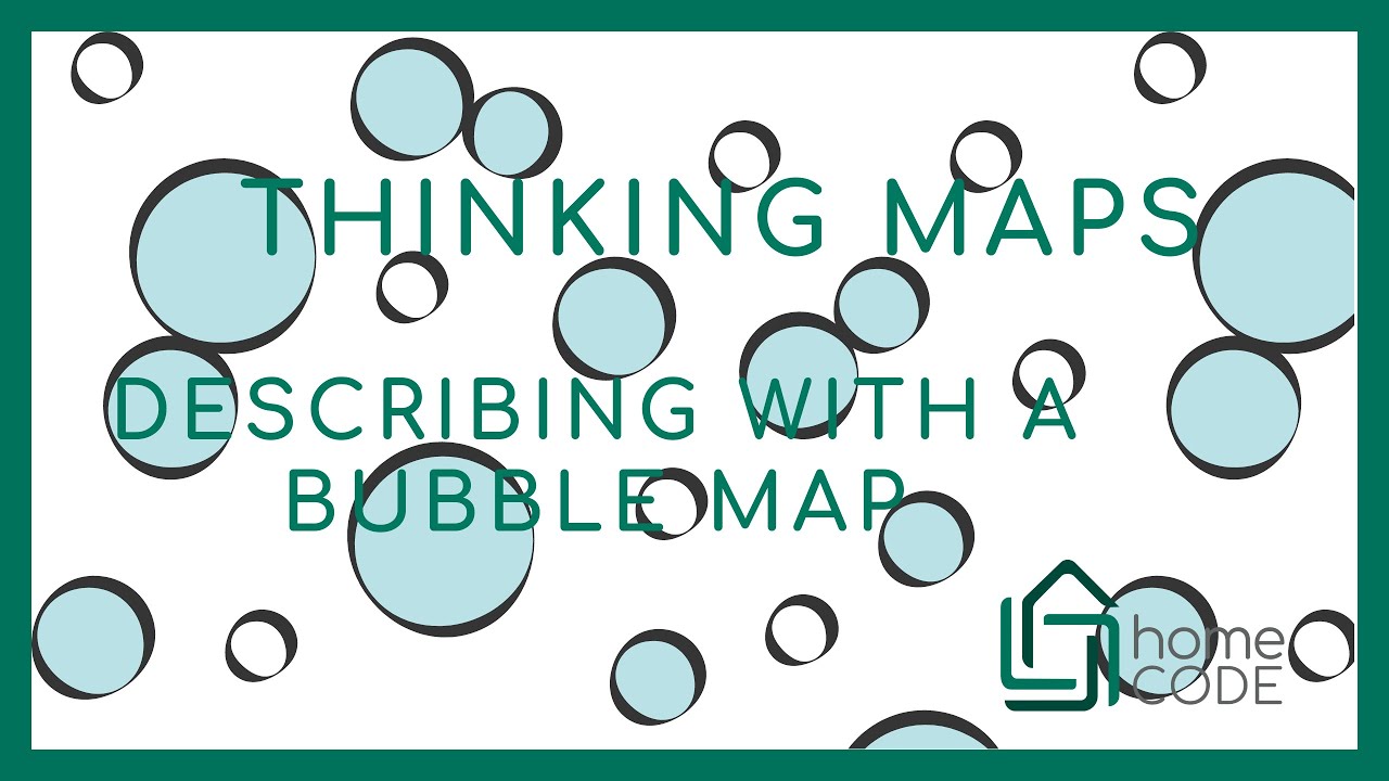 Thinking Maps - Bubble Map (FREE ACTIVITIES AND TEMPLATES) (Making Thinking Visible Series)