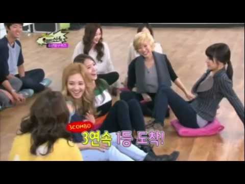 120122 SNSD - Funny cut, Super fast Sliding Hyoyeon