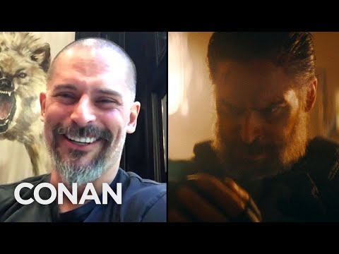 Joe Manganiello為 "Achenemy "找了個安非他命教練 - CONAN on TBS. (Joe Manganiello Had A Meth Coach For "Archenemy" - CONAN on TBS)