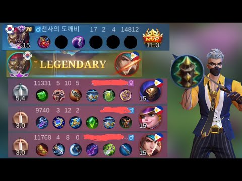 How to Dominate your Own Counters using Hanzo🔥 Solo Rank Hanzo New One Shot Build 2022 MLBB