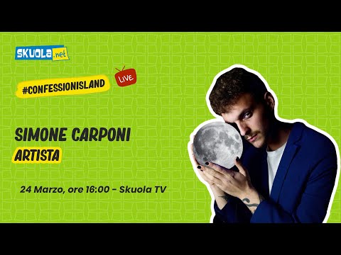 A Skuola con... Simone Carponi  #ConfessionIsland