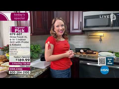 Ninja Foodi Smart XL 6in1 Indoor Grill   Air Fryer w/Pro...