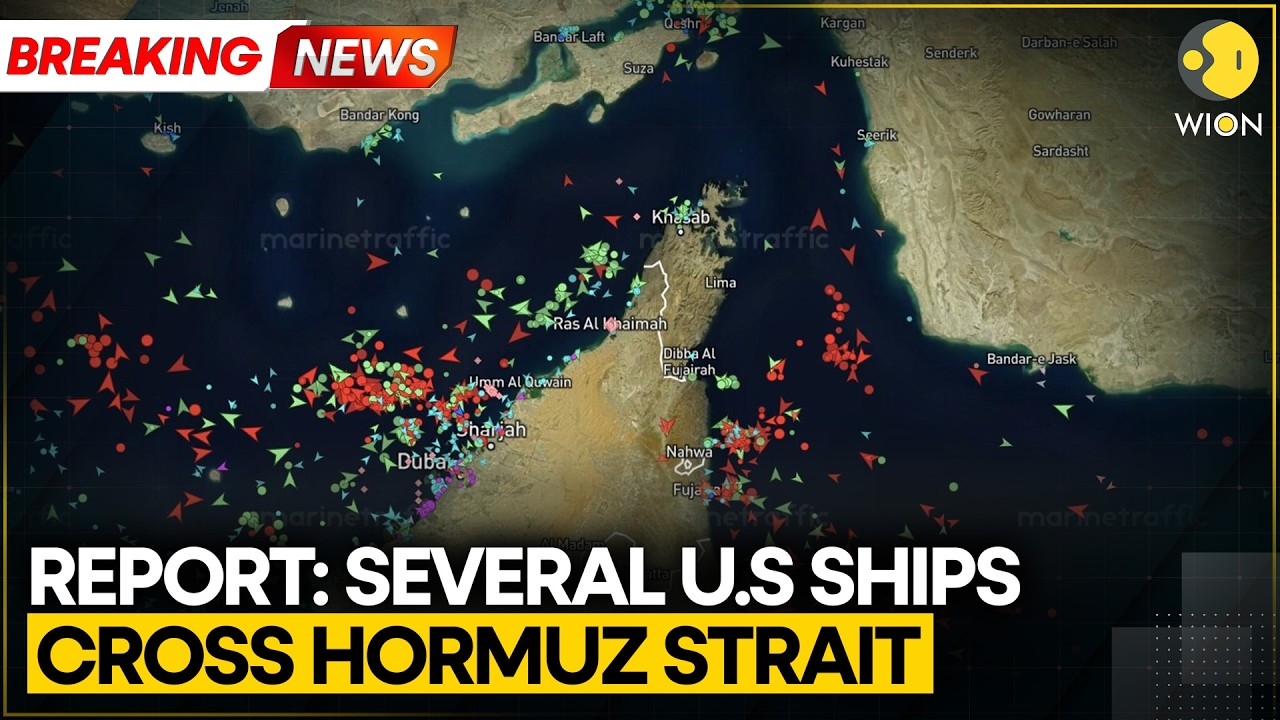 US-Iran War | Trump: US Initiating The Process of Clearing Strait of Hormuz | WION BREAKING