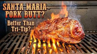 Smoked and Grilled Pork Butt on El Fuego Trio! Santa Maria Style?