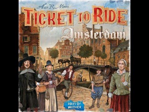 Dad vs Daughter - Ticket to Ride: Amsterdam