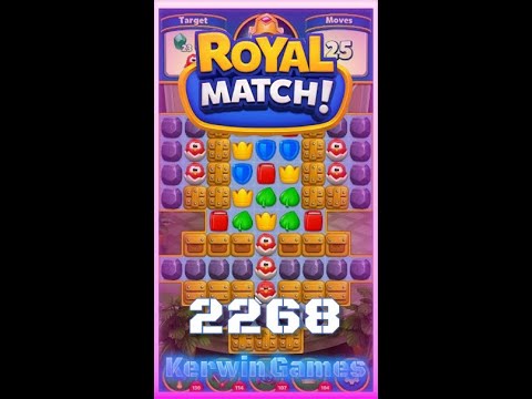 Royal Match Level 2268 - No Boosters Gameplay