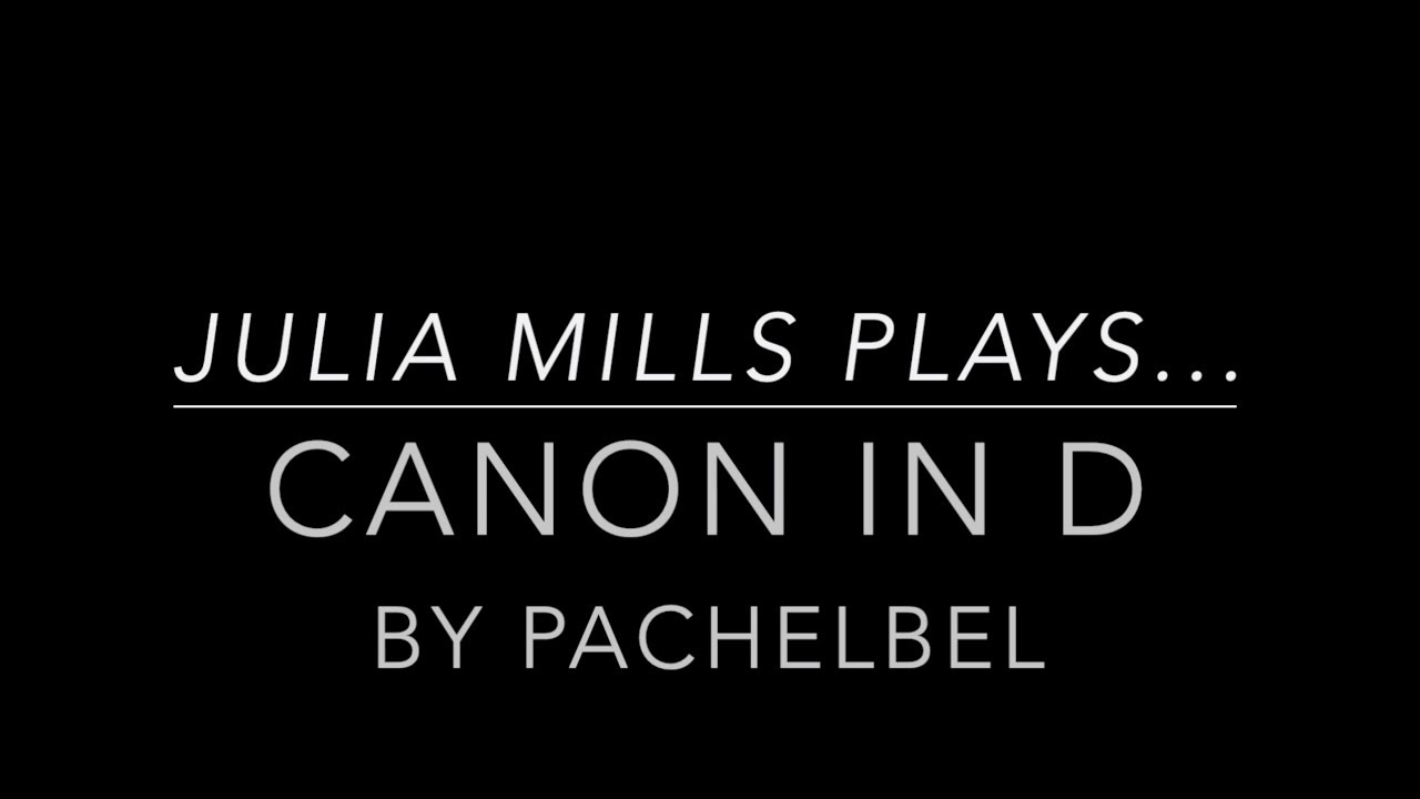 Promotional video thumbnail 3 for Julia Mills