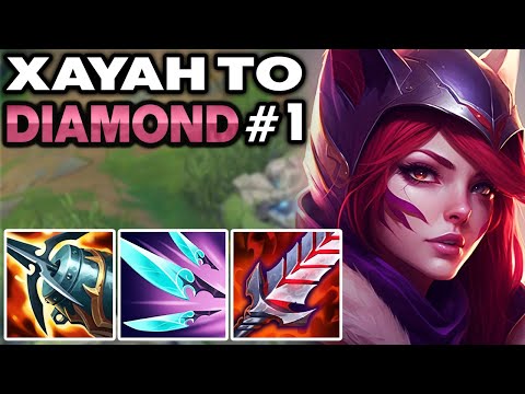 How to play Xayah in Low Elo - Xayah Unranked to Diamond #1 | League of Legends