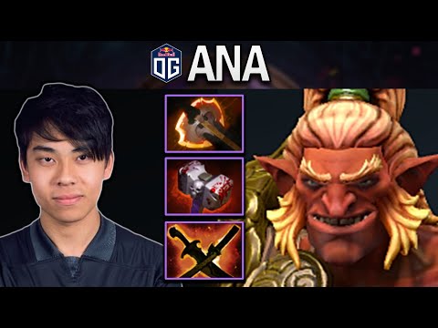 OG.ANA TROLL WARLORD WITH SNY & BATTLEFURY - DOTA 2 7.27 GAMEPLAY