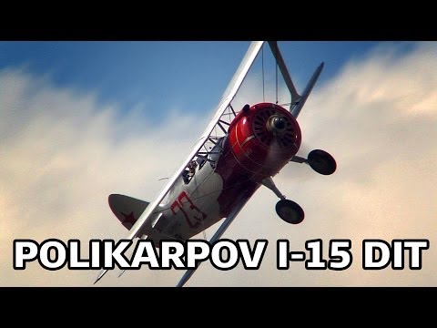 Polikarpov I-15 - Russian Air Force 100th Anniversary Airshow
