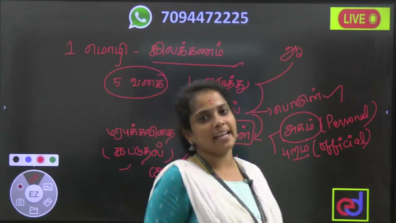 2026   ஐ நோக்கி   பொதுத்தமிழ்  -  இலக்கணம் 01 - எழுத்துக்களின?