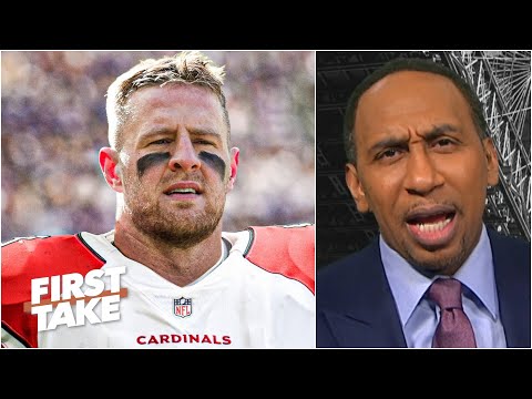 史蒂芬-A.：J.J.瓦特選擇紅雀隊 "有點搞砸了 (Stephen A.: J.J. Watt 'kind of blew it' by choosing the Cardinals | First Take)