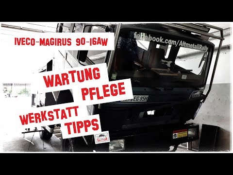 Wartung, Werkstatt und Tipps für den Iveco Magirus 90-16AW, Teil 1
