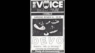 Devo - Somewhere With DEVO (The Voice. Oslo. Norway. 20/09/1990)