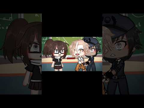 Boss in school? #shorts #gacha #gachaclub #gachalife #trending #gachatrend #gachameme
