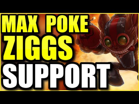 Ziggs "Support" ..... except I do 65,000 damage with my combos 😂