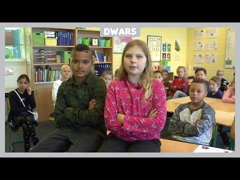 Dwars: Jasmijn en Jayden vinden hun schoolplein te saai