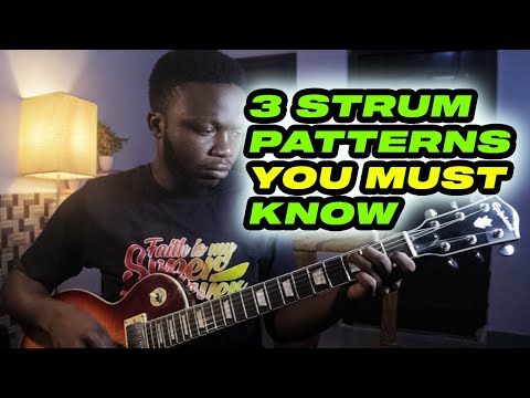 3 Strumming patterns YOU MUST KNOW as a Beginner