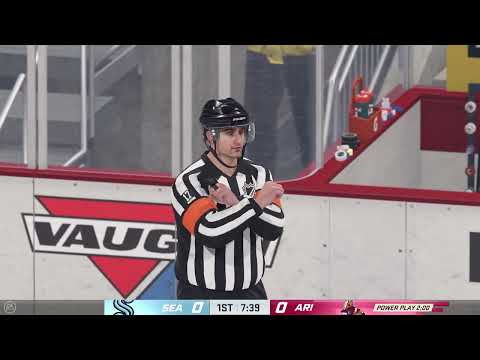 NHL 22 Gameplay: Seattle Kraken vs Arizona Coyotes - (Xbox Series X) [4K60FPS]