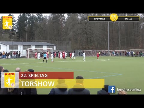 Torshow 22. Spieltag LOTTO Hessenliga 2019/2020