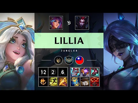 Lillia Jungle vs Elise - TW Challenger Patch 25.07