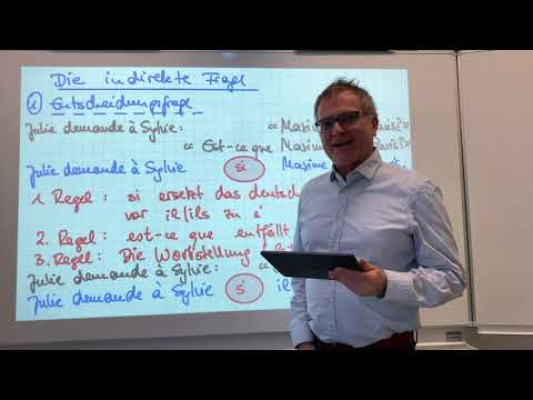 Die indirekte Frage im Französischen (2021)