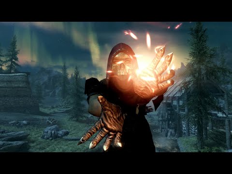 Skyrim AE Vanilla Build: The Night Agent's Combat Tactic against Dragons