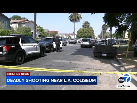 2 brothers killed in shooting near LA Coliseum; suspect at large