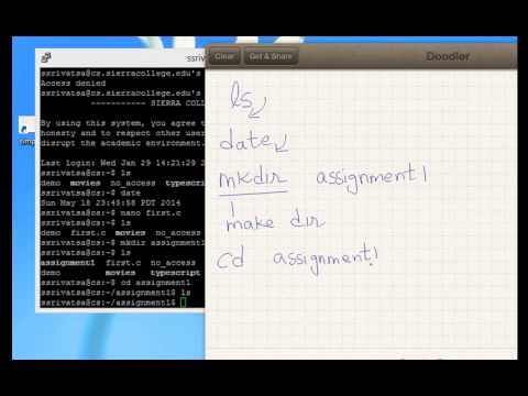 Putty and Basic linux commands :